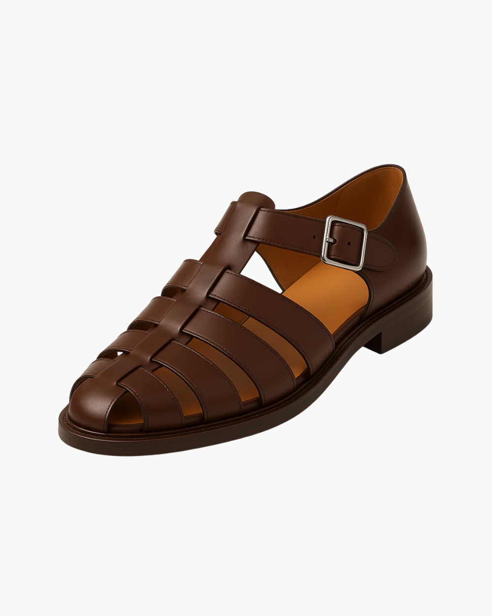 Renaud™ | Elegant lukket sandal med rem og spænde